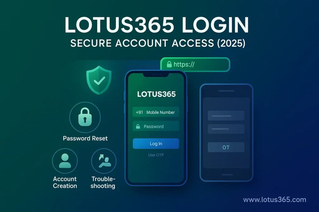Lotus365 Login – Complete Guide to Secure Account Access in 2025